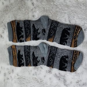 Yellowstone woven socks